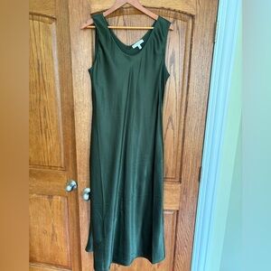 Max Mara Elegant Green Sleeveless Dress